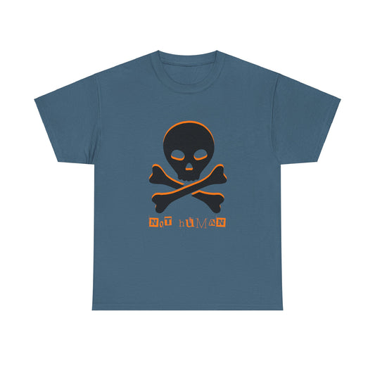 Halloween Themed Unisex Tee - Not Human