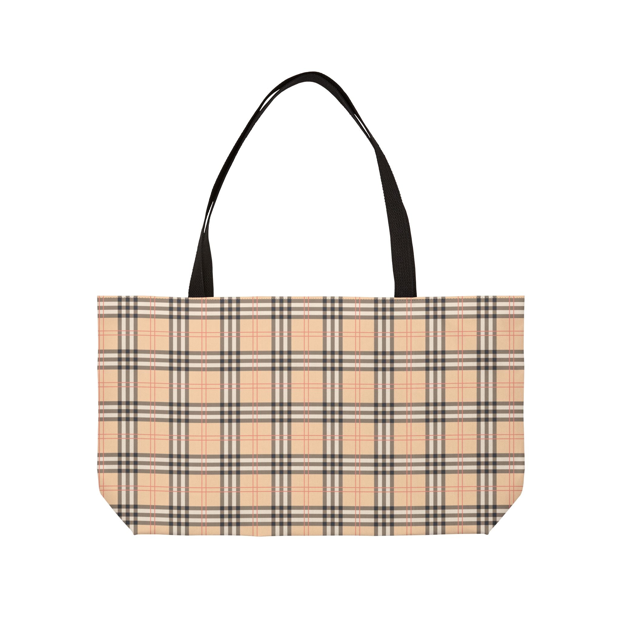 "Nova Check" Weekender Tote Bag