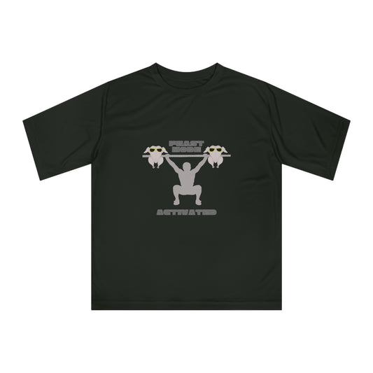 Thanksgiving Themed Unisex Performance T-shirt – Feast Mode Activated