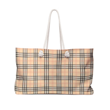 "Nova Check" Weekender Bag