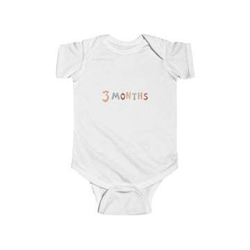 Infant Fine Jersey Bodysuit "3 Months"