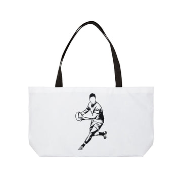 Rugby Theme "Kick" - Weekender Tote Bag