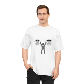 Thanksgiving Themed Unisex Performance T-shirt - Turkey Lift