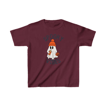 Halloween Themed Kids Tee - Spooky Vibes