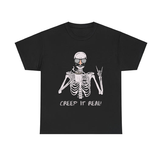 Halloween Themed Unisex Tee - Creep it Real