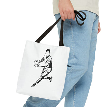 Rugby Theme "Kick" - Tote Bag (AOP)