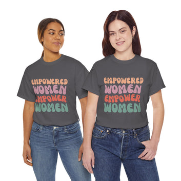 Empowerment Themed Cotton Tee 