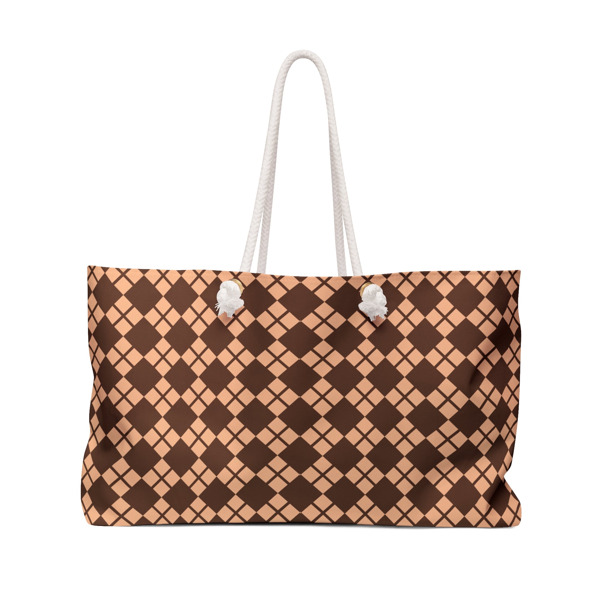 "Vintage Check" Weekender Bag